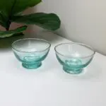 Moroccan mouth blown beldi glass bowls