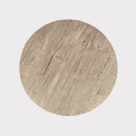 Plateau de table marocain en bois fait main en gris, dense