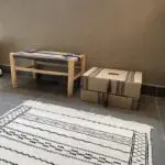 Moroccan bench and axes