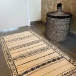 Panier marocain en noir