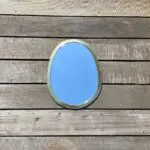 Miroir ovale marocain