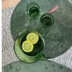 Carafe en verre Beldi - Vert