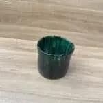 Blumentopf Tamegroute aus Keramik grün
