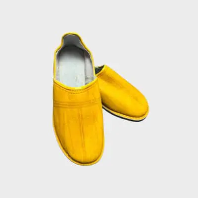 Slippers/skoherre i gul