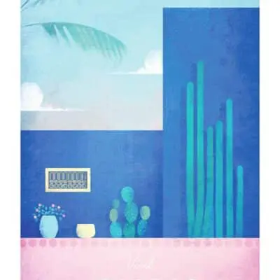 Visit Majorelle Poster by Henry Rivers