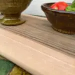 Cutting board in walnut wood