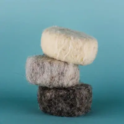 soap with wool