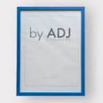 Cobalt blue frame, can be purchased additionally for your poster. Available in 30x40 and 50x70