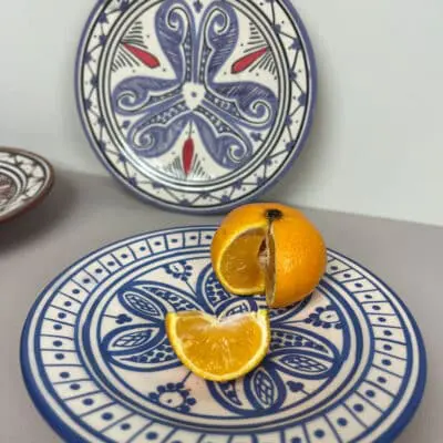 Moroccan plate 15 cm