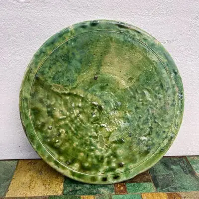 Marockansk tamgrott keramisk tallrik 26 cm_v2