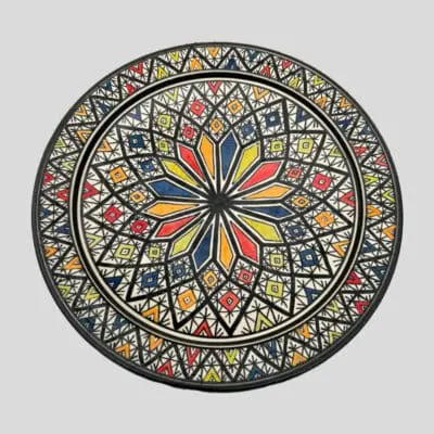 moroccan dish_35 cm multicolored funfair