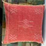 Moroccan cactus silk cushions terracotta_motif 1