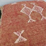 Moroccan cactus silk cushions terracotta_motif 3_1