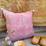 roze cactus zijden kussensloop variant 6