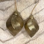 twist lampe i messing to størrelser