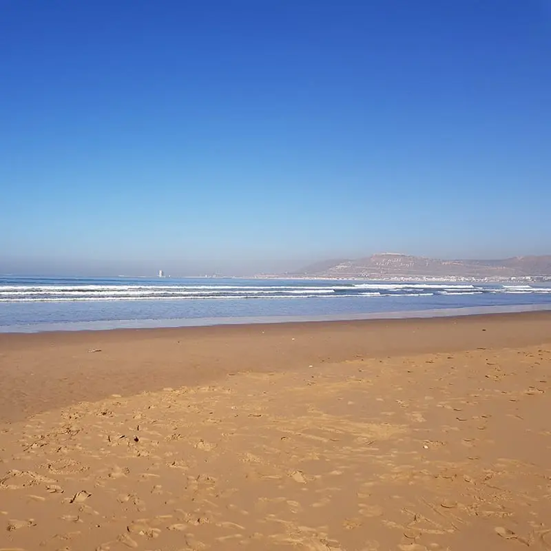 Strand i Agadir