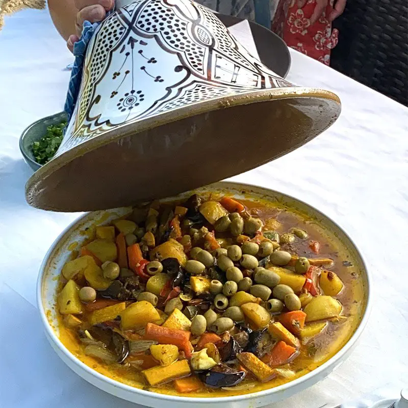 Marokkansk vegetar tagine