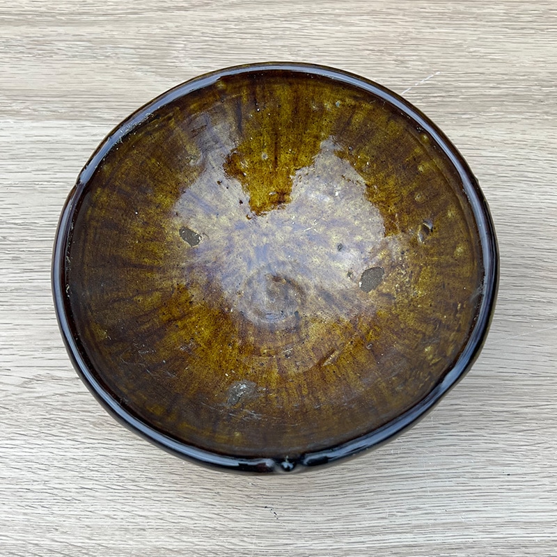 15 cm skåle Tamegroute keramik gul