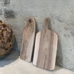 valnøddetræ skære/serveringsbræt - 3 forskellige størrelser