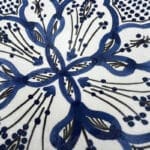 marokkansk fad 26 cm - blå
