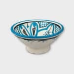 marokkanske keramik skåle_10 cm_himmelblå