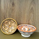 marokkanske keramik skåle_10 cm_oramgetoner