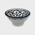 marokkanske keramik skåle_10 cm_sort