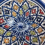 marokkanske skåle 18 cm i forskellige farver