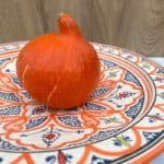 Marokkanischer Teller orange 42 cm