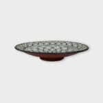 Moroccan ceramic dish 35 cm_black