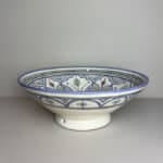 Marokkansk keramik skål 26 cm_llla