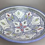 Moroccan ceramic bowl 26 cm_llla