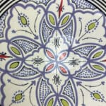 Moroccan ceramic bowl 26 cm_llla