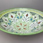 Moroccan bowl_26 cm_Lime summer