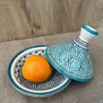marokkansk tagine 20 cm i turkis