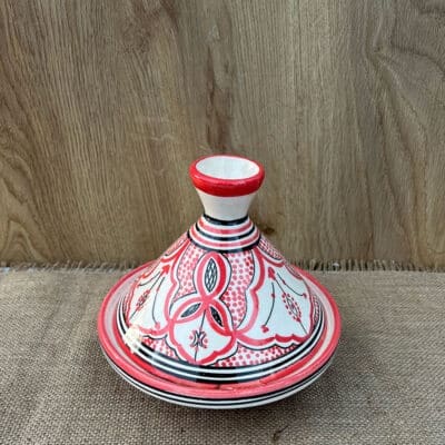 Moroccan tagine 20 cm in red