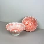 Marockanska vågformade keramikskålar i många olika färger - 16 cm i diameter