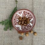 marokkansk lille skål 11 cm_brun