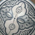 marokkansk lille skål 11 cm_grå