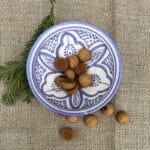 Moroccan small bowl 11 cm_purple