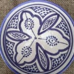 marokkansk lille skål 11 cm_lilla