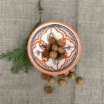 Moroccan small bowl 11 cm_orange