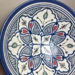 Marokkaanse keramische kom 26 cm_blauw