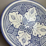 Marokkansk keramik skål 26 cm_llla