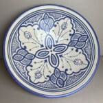 Marokkanische Keramikschale 26 cm_llla