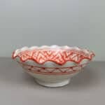 Bols marocains en céramique en forme de vague de nombreuses couleurs différentes - 16 cm de diamètre