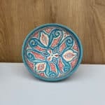 Marokkanische Keramikschale_20 cm in Hellblau