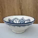Moroccan ceramic bowl_20 cm in light blue