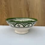Moroccan ceramic bowl_20 cm in black