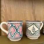 Moroccan mug with handle